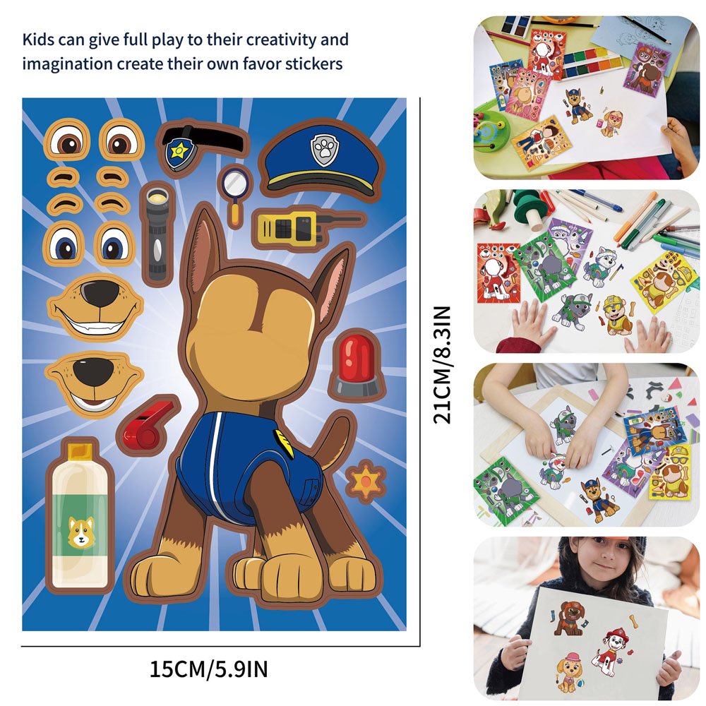 16 autocollants PAW Patrol DIY - Bicycle Helmet avis et prix