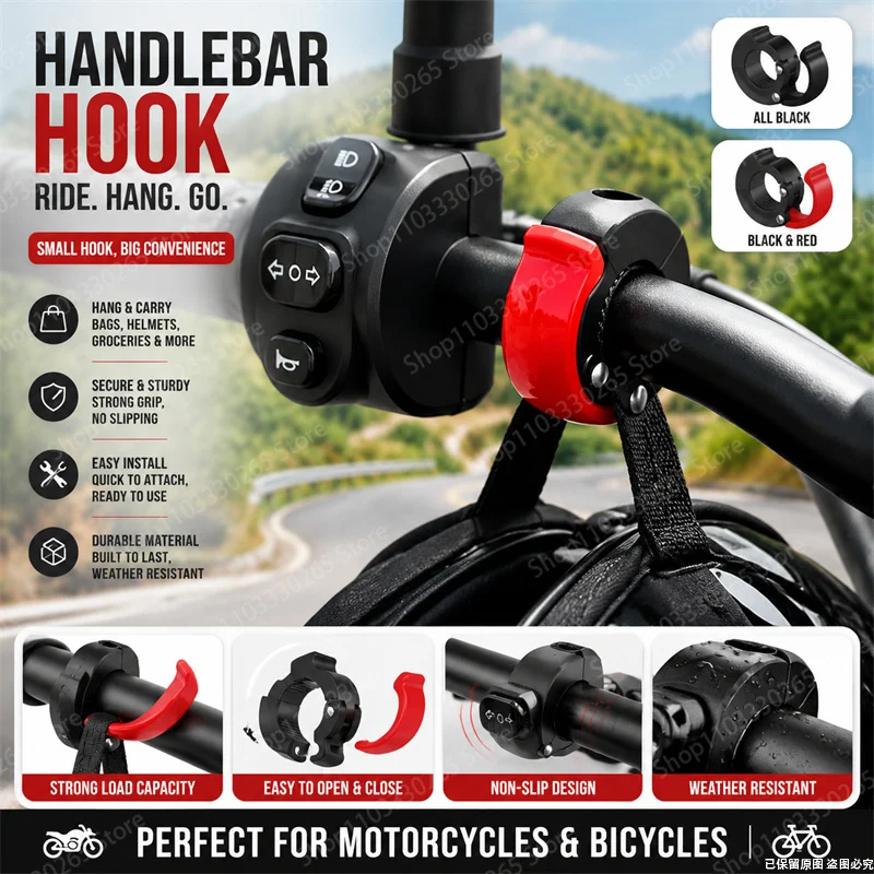 Crochet de guidon de moto robu - Bicycle Helmet avis et prix