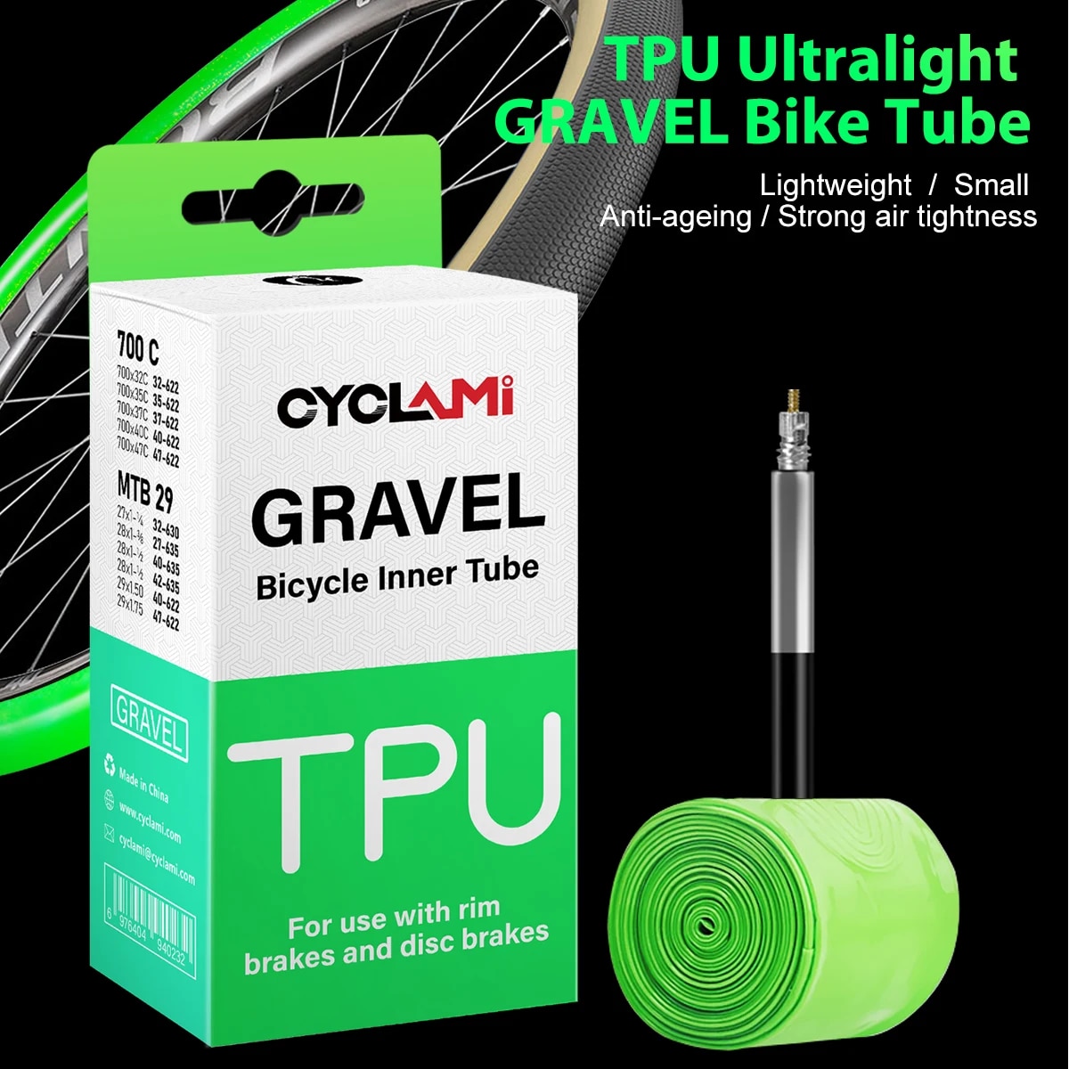 CYCLAMI ultraléger route vtt 2 - Gravel Bike Tires avis et prix