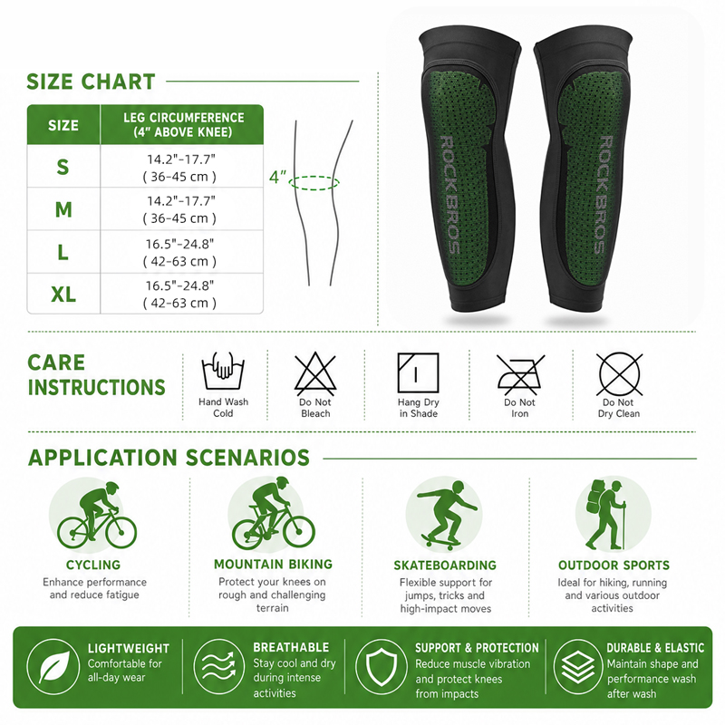 ROCKBROS-Genouillères de prote - Cycling Arm Warmers avis et prix